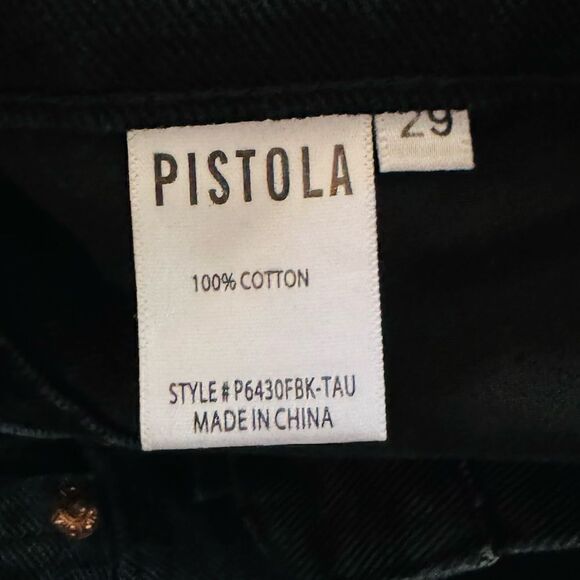 Pistola Keaton High Waist Straight Leg Slim Jeans Size 29 - Picture 5 of 7